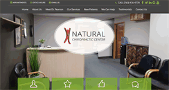 Desktop Screenshot of naturalchirocenter.com